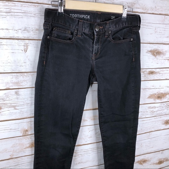 J. Crew Toothpick black skinny ankle jeans - Picture 2 of 8